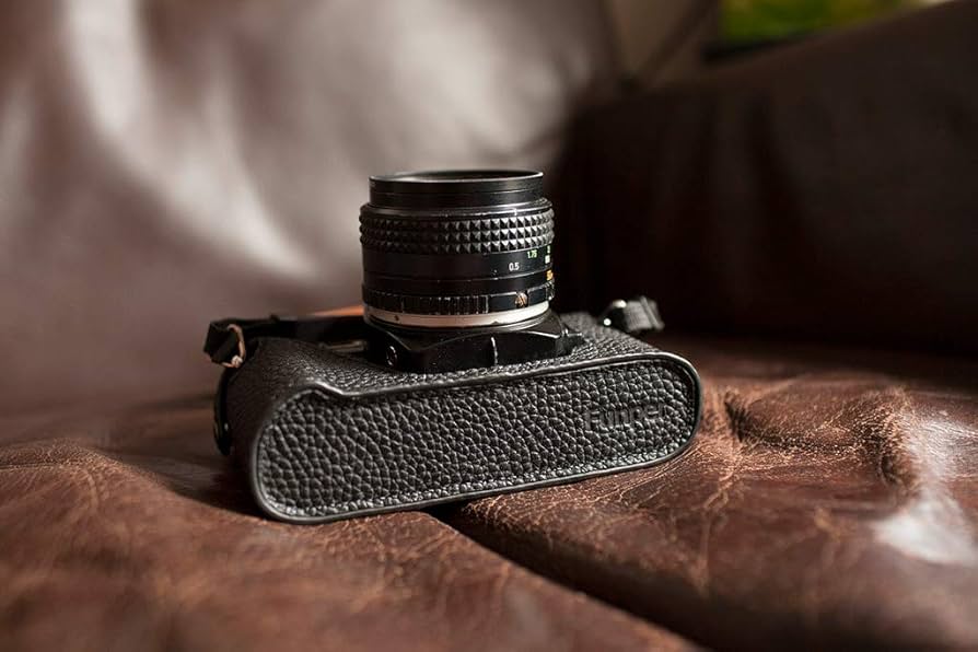 Amazon | Funper MINOLTA X700 専用 ブルタイプ 本革 ボディ